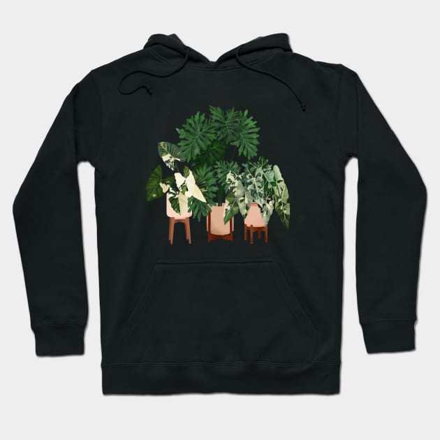 Potted Plants 10 Hoodie by Gush Art Studio 1